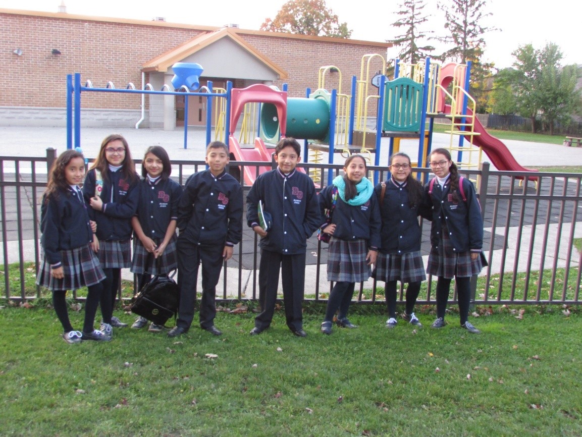 Estudiantes en intercambio escolar en Canada