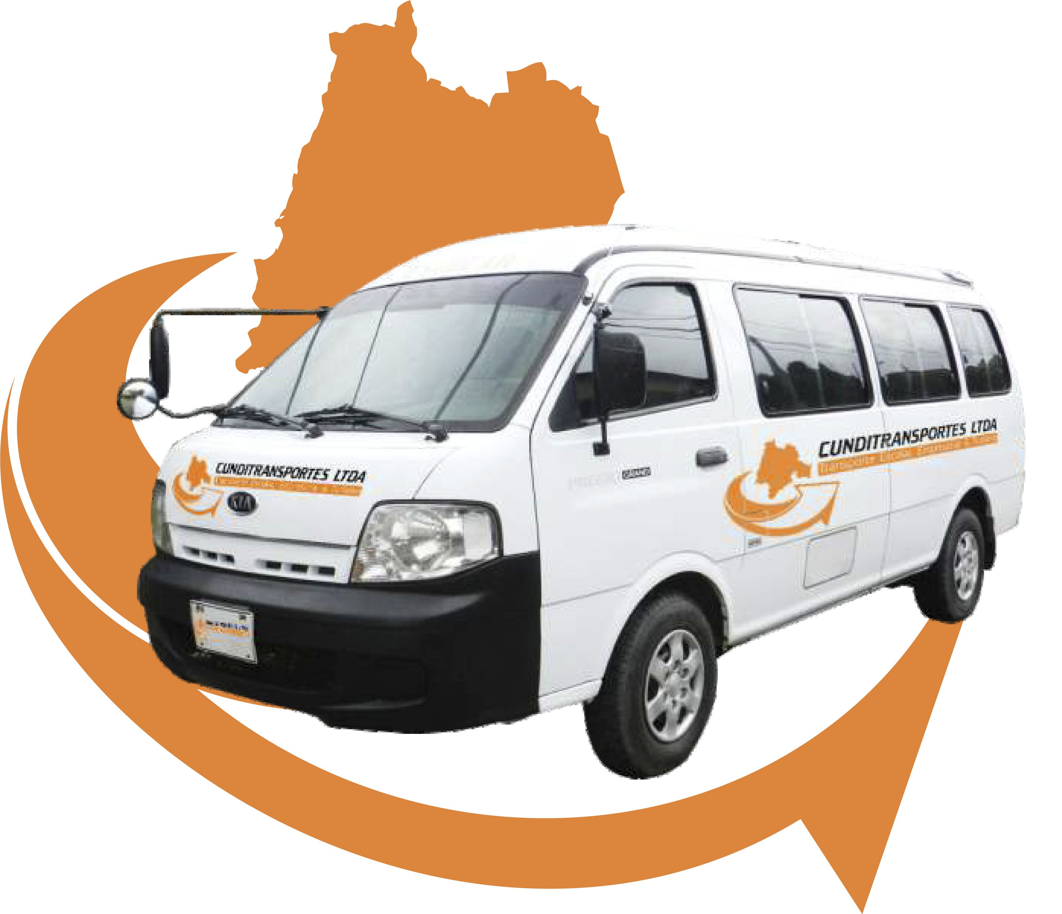 Vehículo de transporte escolar aliado del colegio