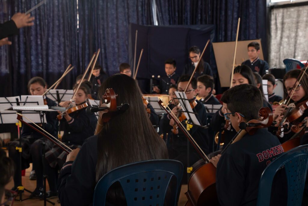 Ensamble musical de estudiantes