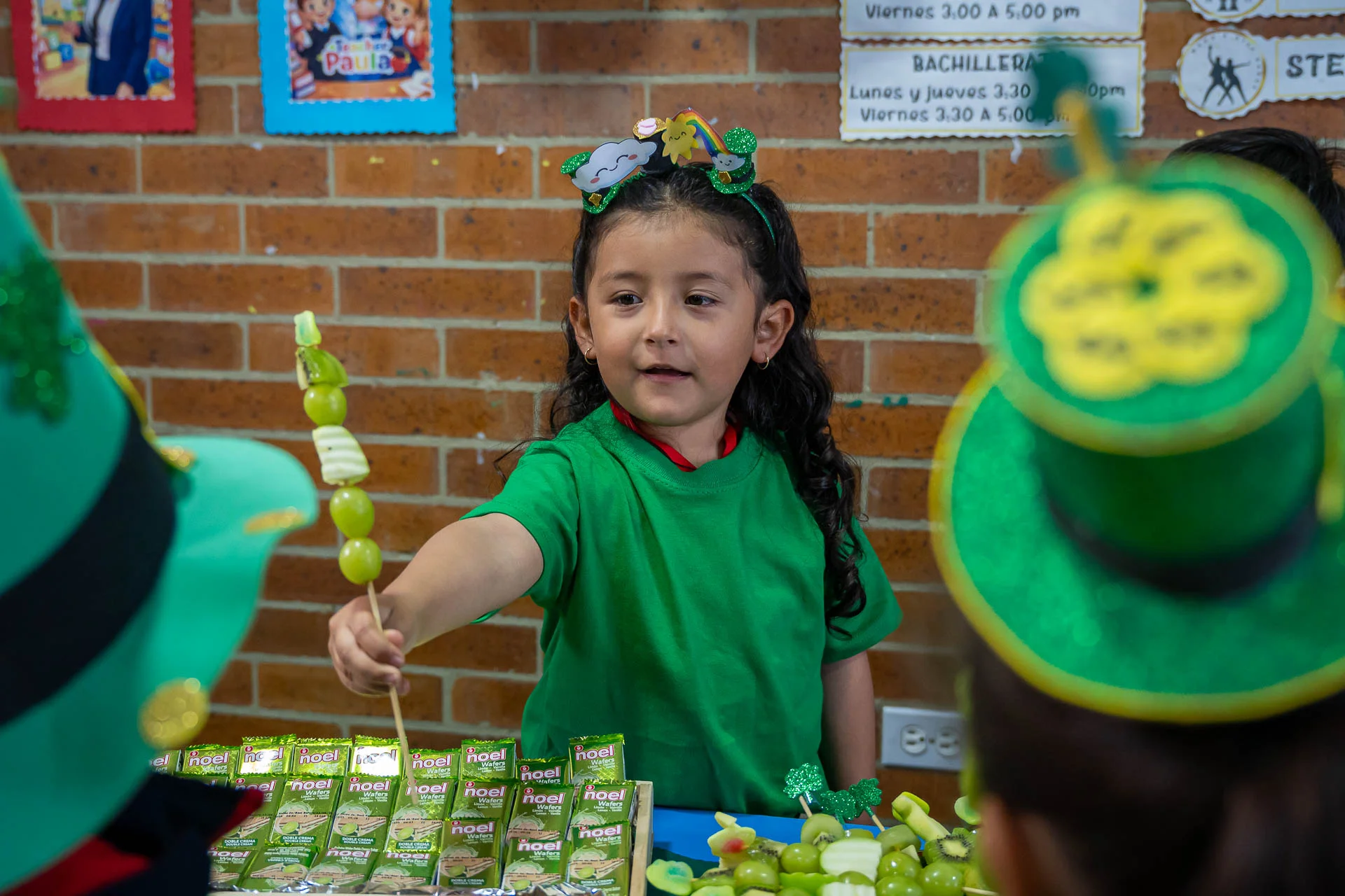 Celebración de St. Patrick’s Day en DSBS: actividades, disfraces y decoración verde.