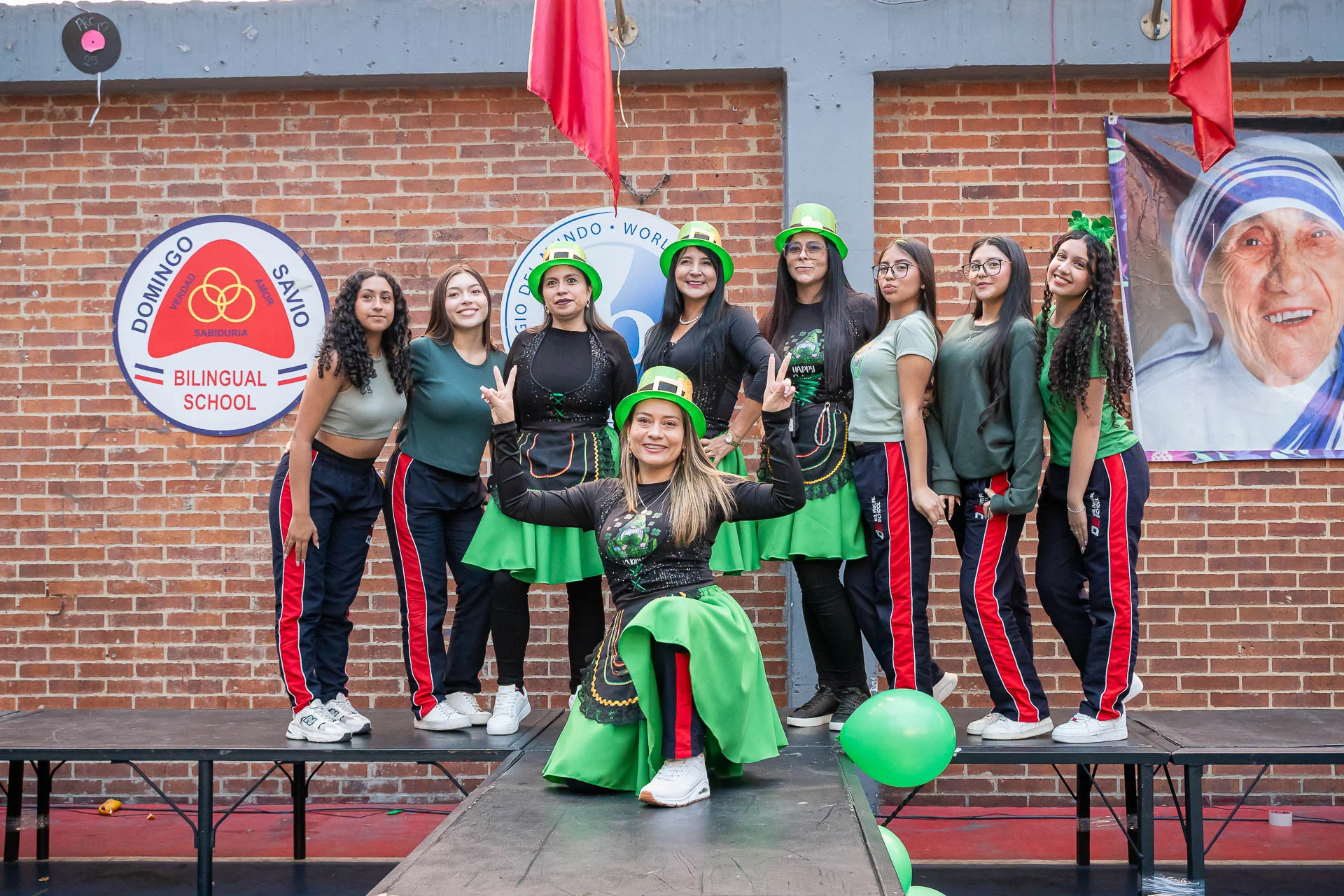 Celebración de St. Patrick’s Day en DSBS: actividades, disfraces y decoración verde.